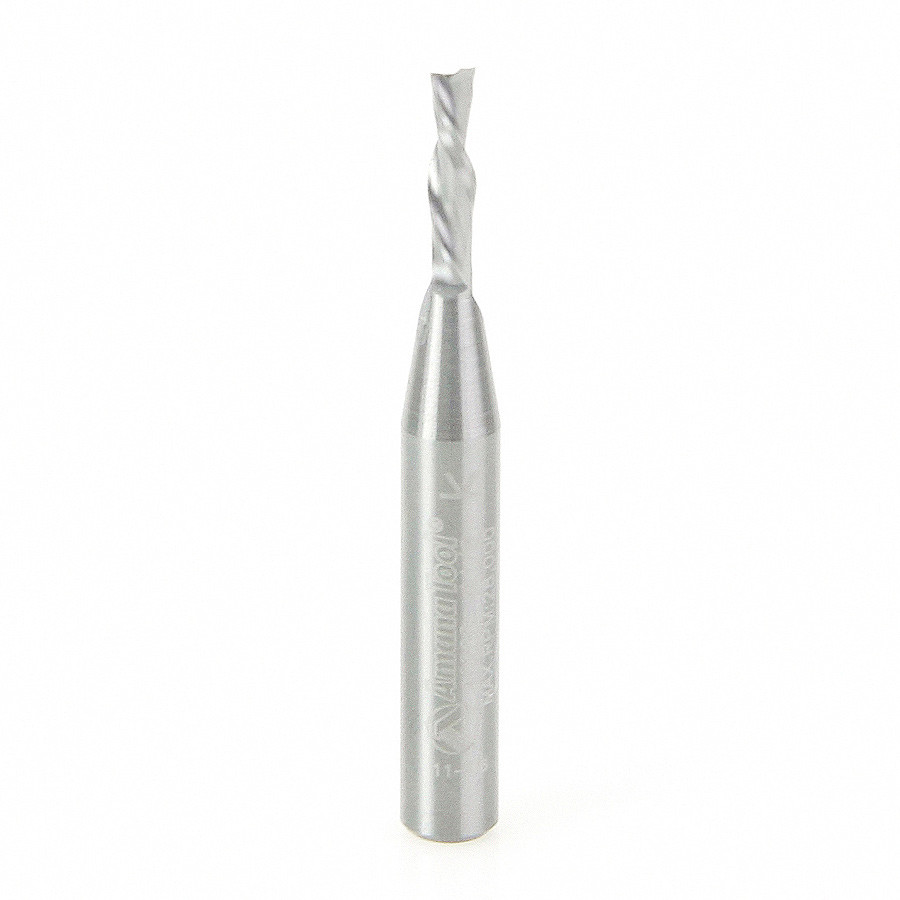 46200 Solid Carbide Spiral Plunge 1/8 Dia x 1/2 x 1/4 Inch Shank
