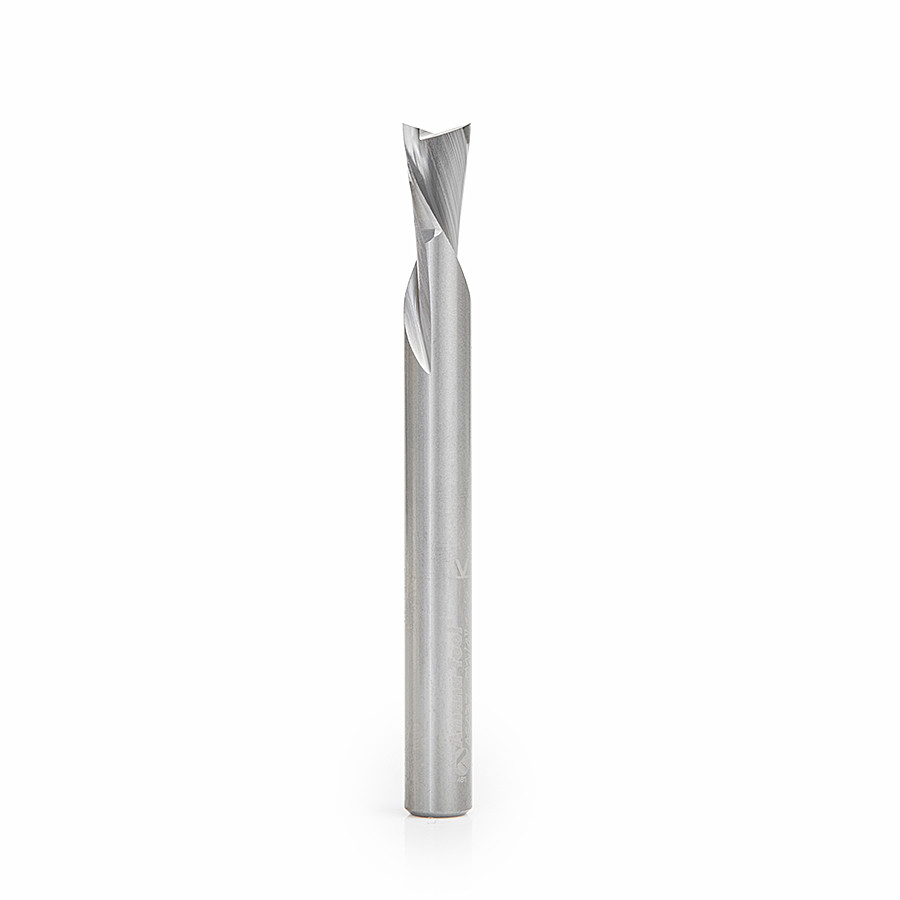 46437 Solid Carbide Spiral Plunge 1/4 Dia x 3/8 x 1/4 Inch Shank