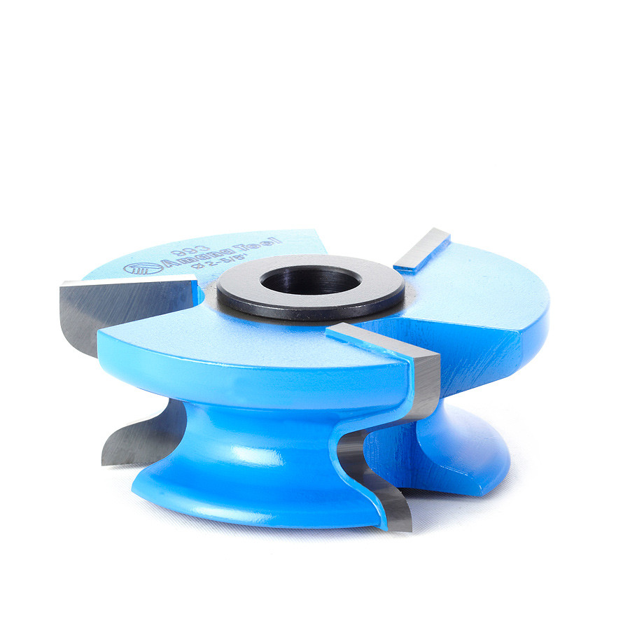 993 Carbide Tipped 3-Wing Ogee & Cove Door Lip 2-5/8 Dia x 1-1/2 x 1/2 & 3/4 Bore