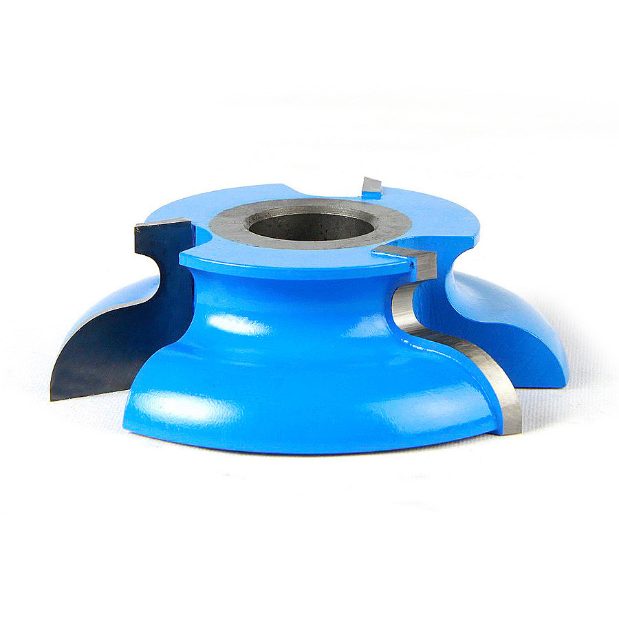 958 Carbide Tipped 3-Wing Ogee/Bead Table Edge 1/8 x 1/2 Radius x 3-1/4 Dia x 1 x 1/2 & 3/4 Bore