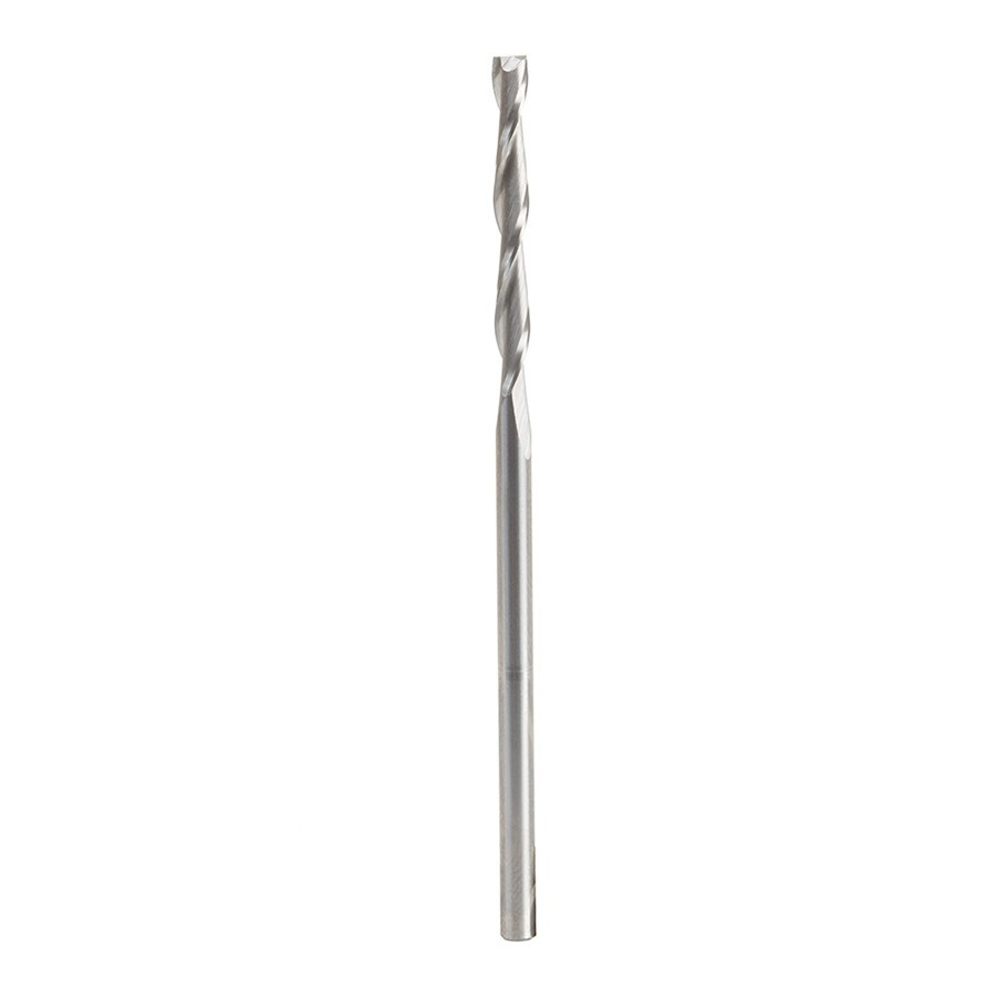 46269 Solid Carbide CNC Foam Cutting Up-Cut Square End Spiral 1/8 Dia x 1-1/16 x 1/8 Shank Router Bit