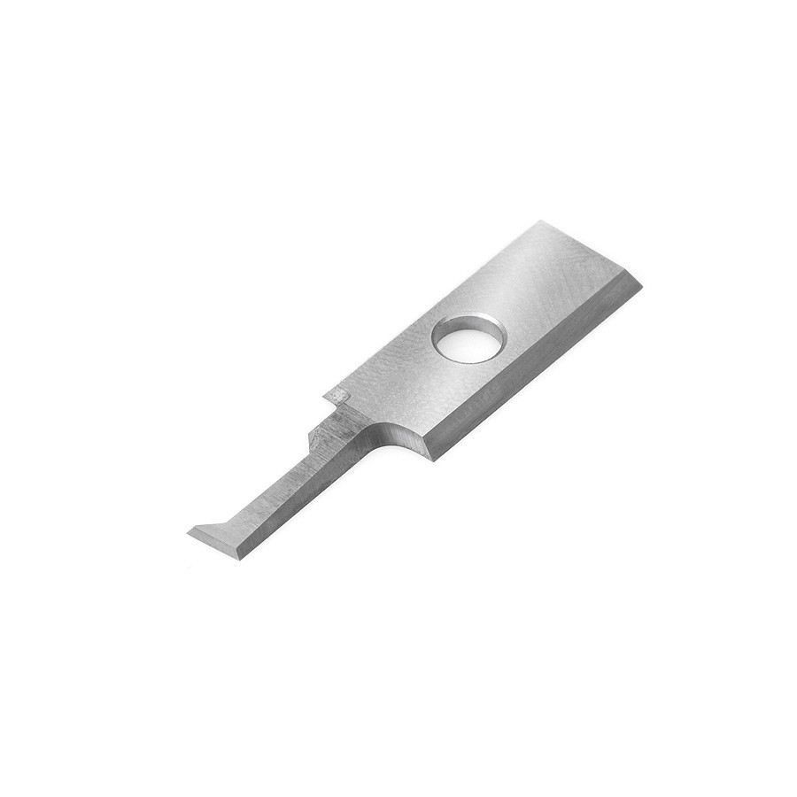 RCK-437 Solid Carbide Insert 5.0mm - 5.0mm Double Chamfer Knife for In-Groove System