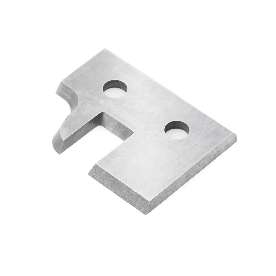 RCK-213 CNC Solid Carbide Insert Knife for Classical Fillet Stile and Rail with Eased Edge RC-1130 - Material Size 3/4 1-3/16