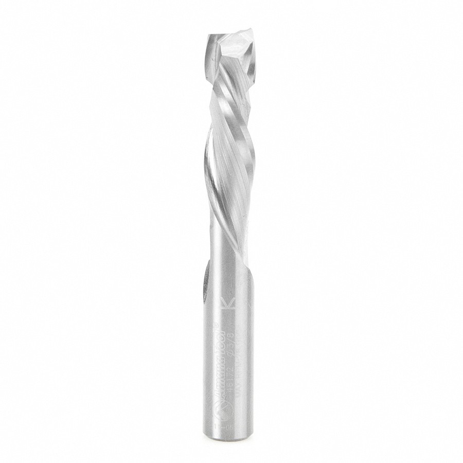 46172 CNC Solid Carbide Compression Spiral 3/8 Dia x 1 Inch x 1/2 Shank