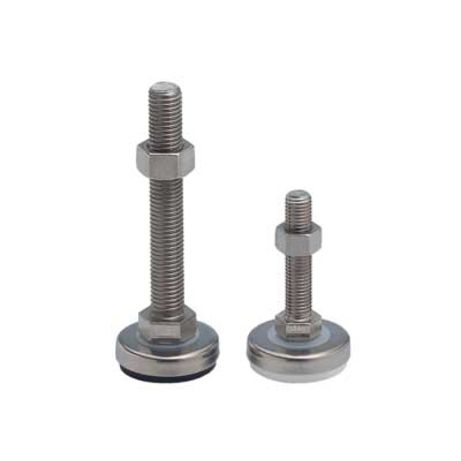 LEVELING GLIDE WITH RUBBER PAD, ADWHS40-8-60
