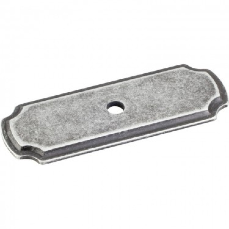 Backplates, Distressed Antique Silver, B812-ASM