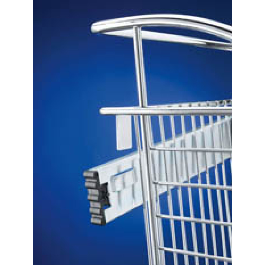Pull-Out Closet Baskets, 24W x 16D x 11HChromeWire
