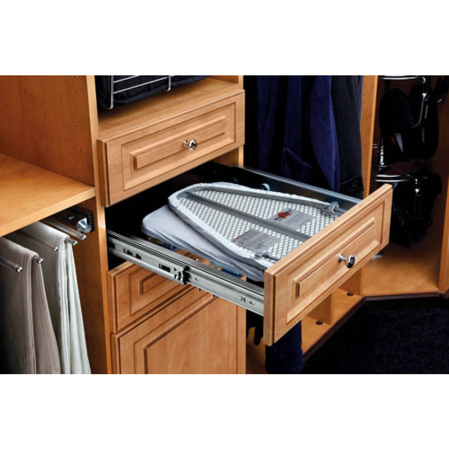 Pull-Out Ironing Board - Closet DepthChromeWire