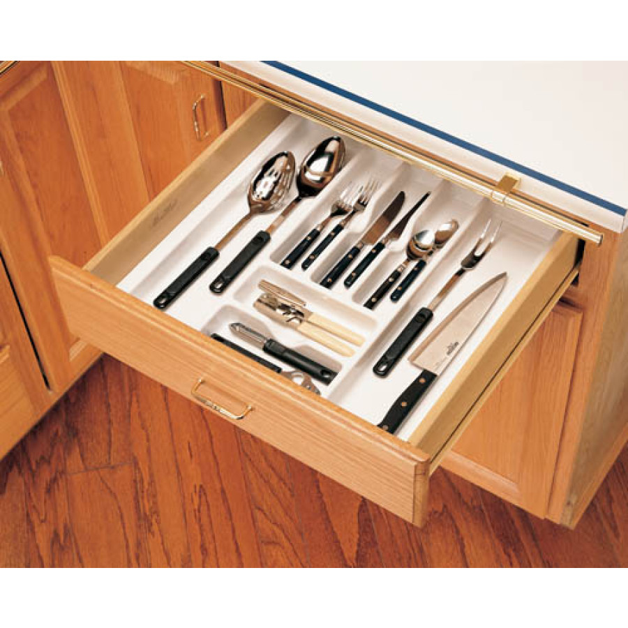 Cutlery Tray WhitePolymer