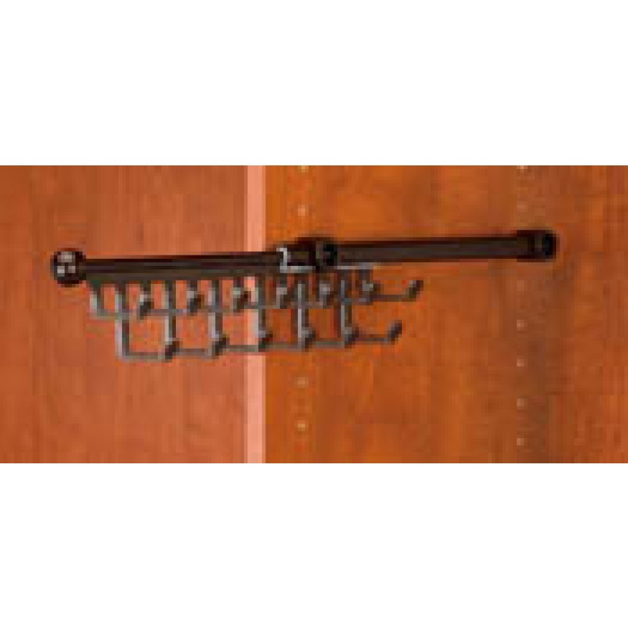 Tie Rack 11-3/4 in. Satin NickelSatin NickelWire