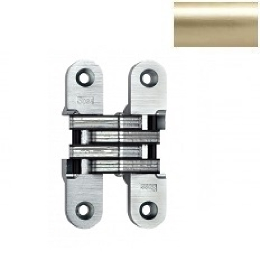 MODEL 212 INVISIBLE HINGE Satin Brass