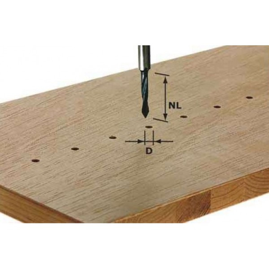 Festool 491066, Dowel Drill HW D 5 mm