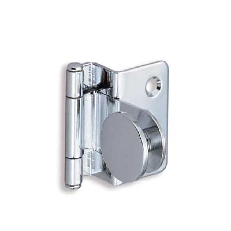 HALF OVERLAY GLASS DOOR HINGE, GH-34/8/CR-P