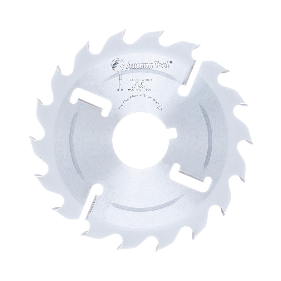 GR1018 Carbide Tipped Gang Rip 10 Inch Dia x 18+2+2T FT, 2-3/8 Inch Bore