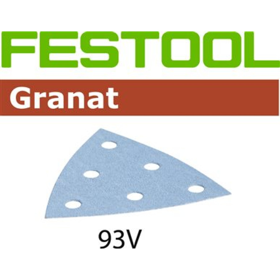 Festool 497390, Granat Abrasives, P40 Grit for RO 90 Sander, 50-pack