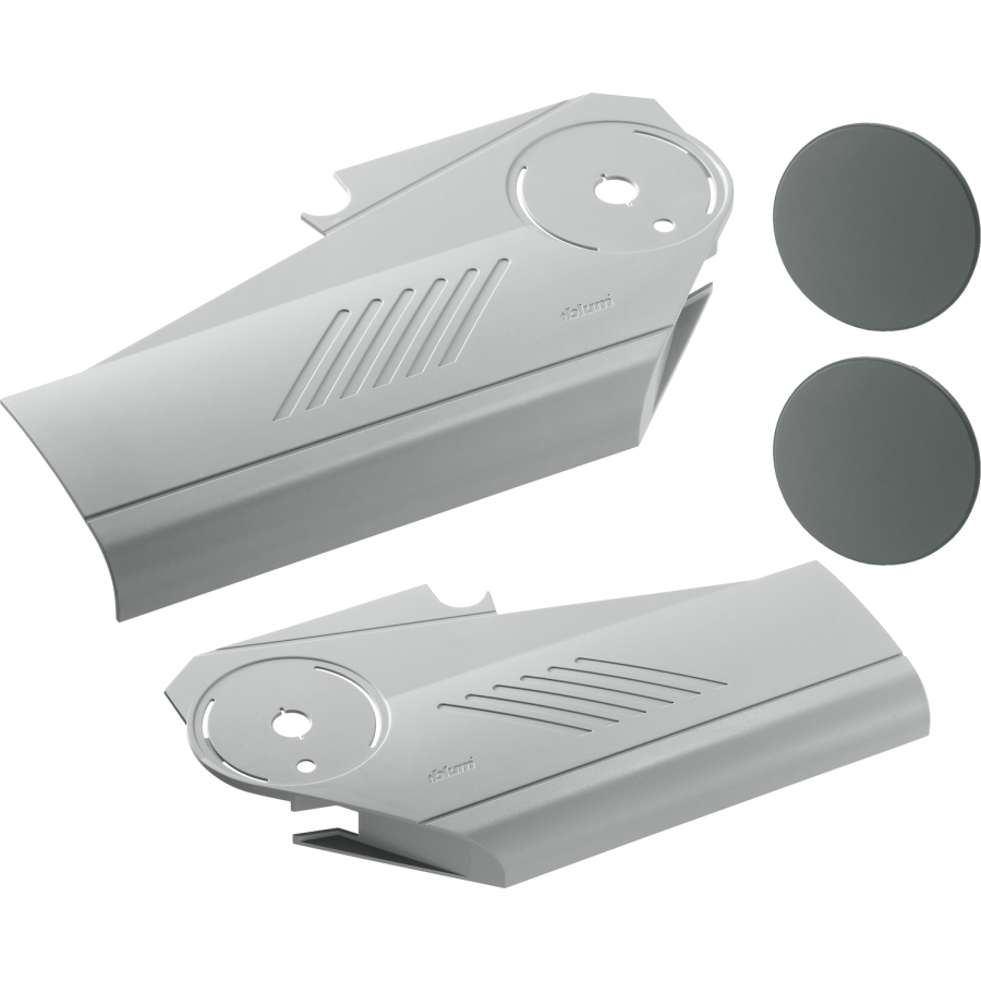 AVENTOS HS up and over lift system, cover cap set, right+left, 20S8000.NA