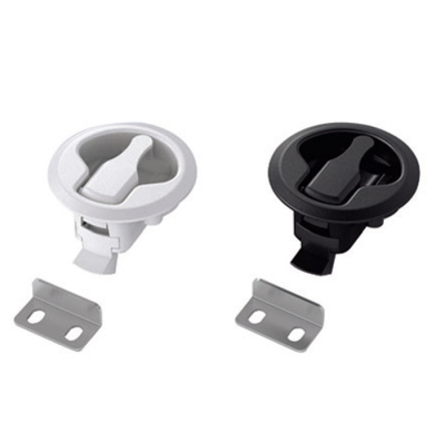 LJ-61/BLK, FLUSH SLAM LATCH