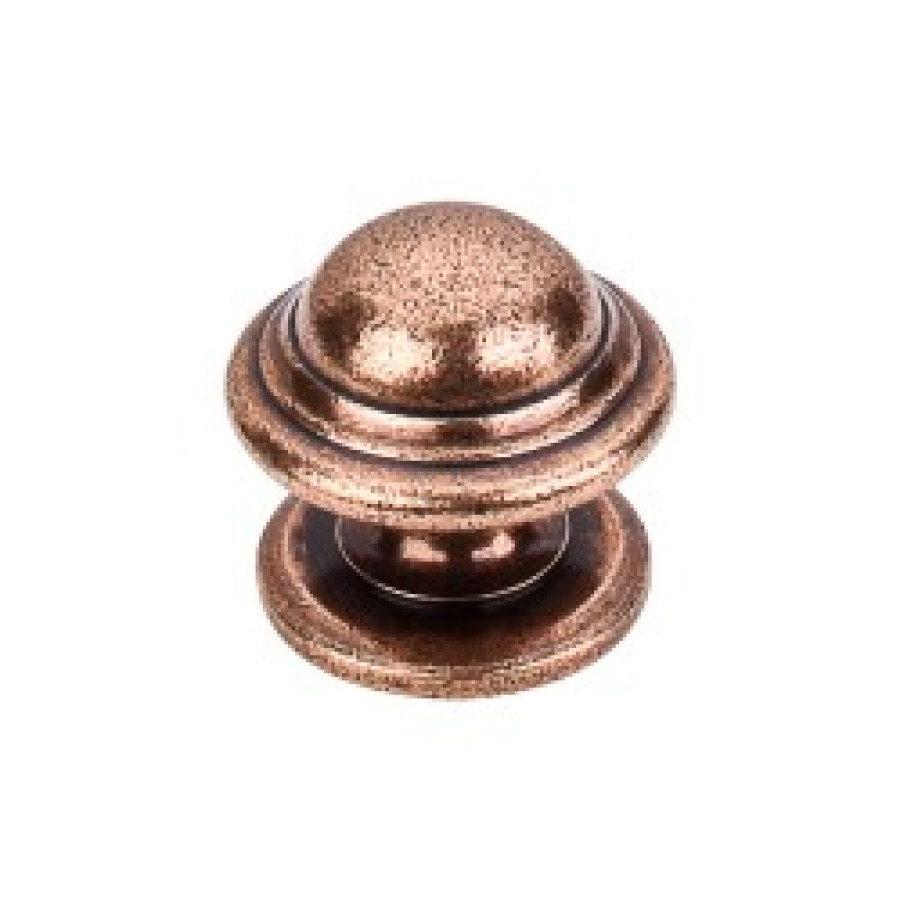 Empress Knob 1 3/8" - Old English Copper