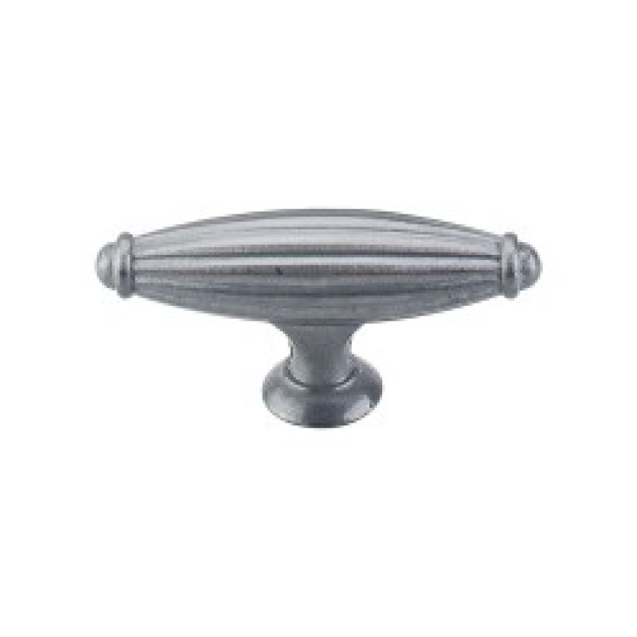 Tuscany T-Handle Small 2 5/8" - Pewter Light