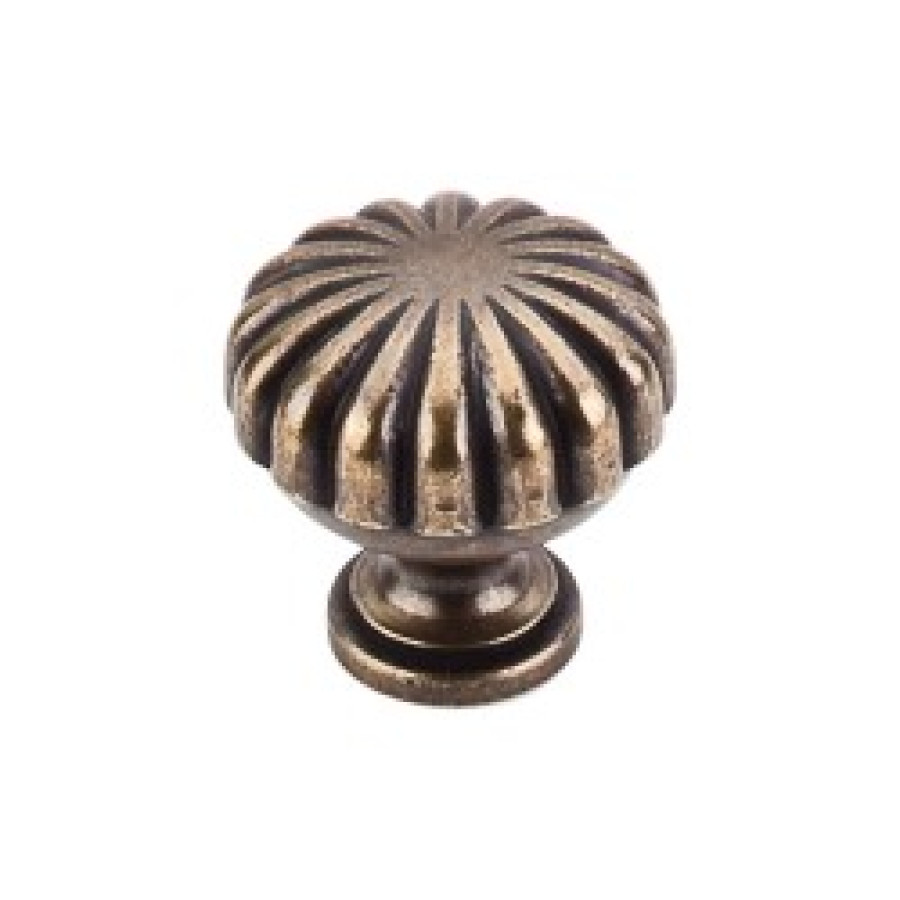 Melon Knob 1 1/4" - German Bronze