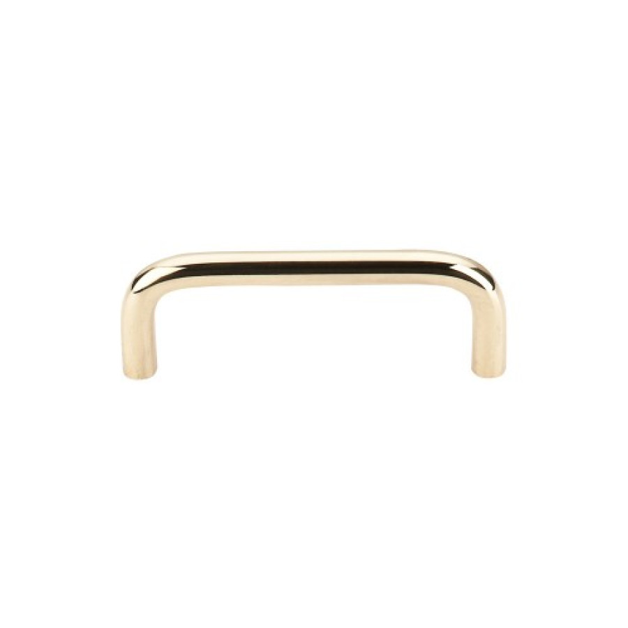 Wire Pull 3" (c-c) - Polished Brass