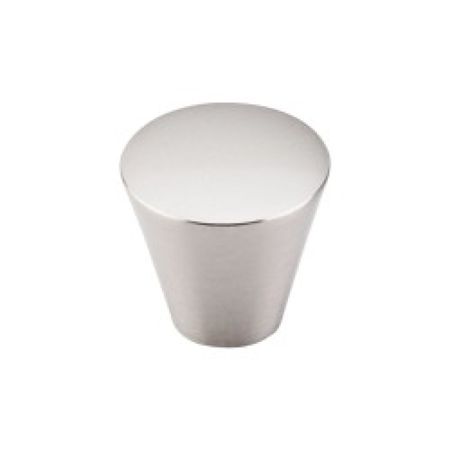 Cone Knob 1 1/16" - Brushed Satin Nickel
