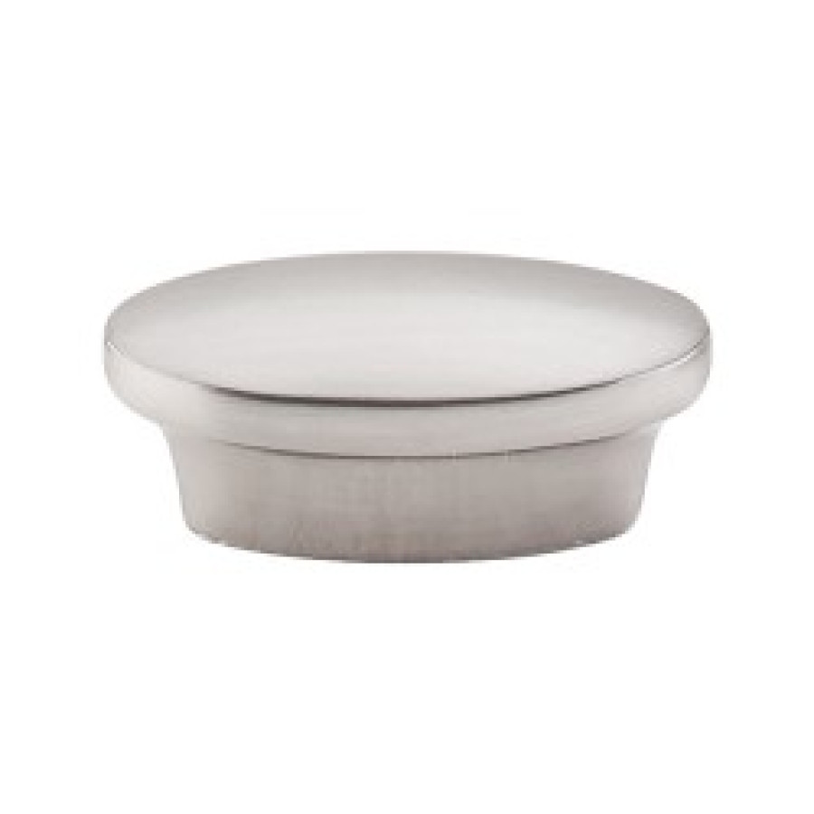 Oval Pull 5/8" (c-c) - Brushed Satin Nickel
