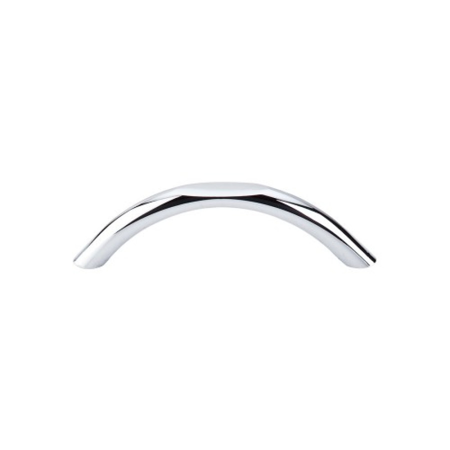 Curved Pull 3 3/4" (c-c) - Polished Chrome