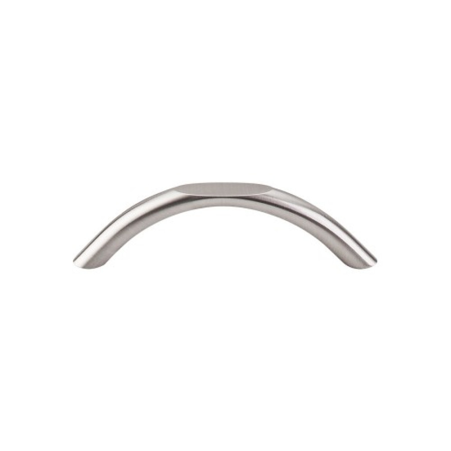 Curved Pull 3 3/4" (c-c) - Brushed Satin Nickel