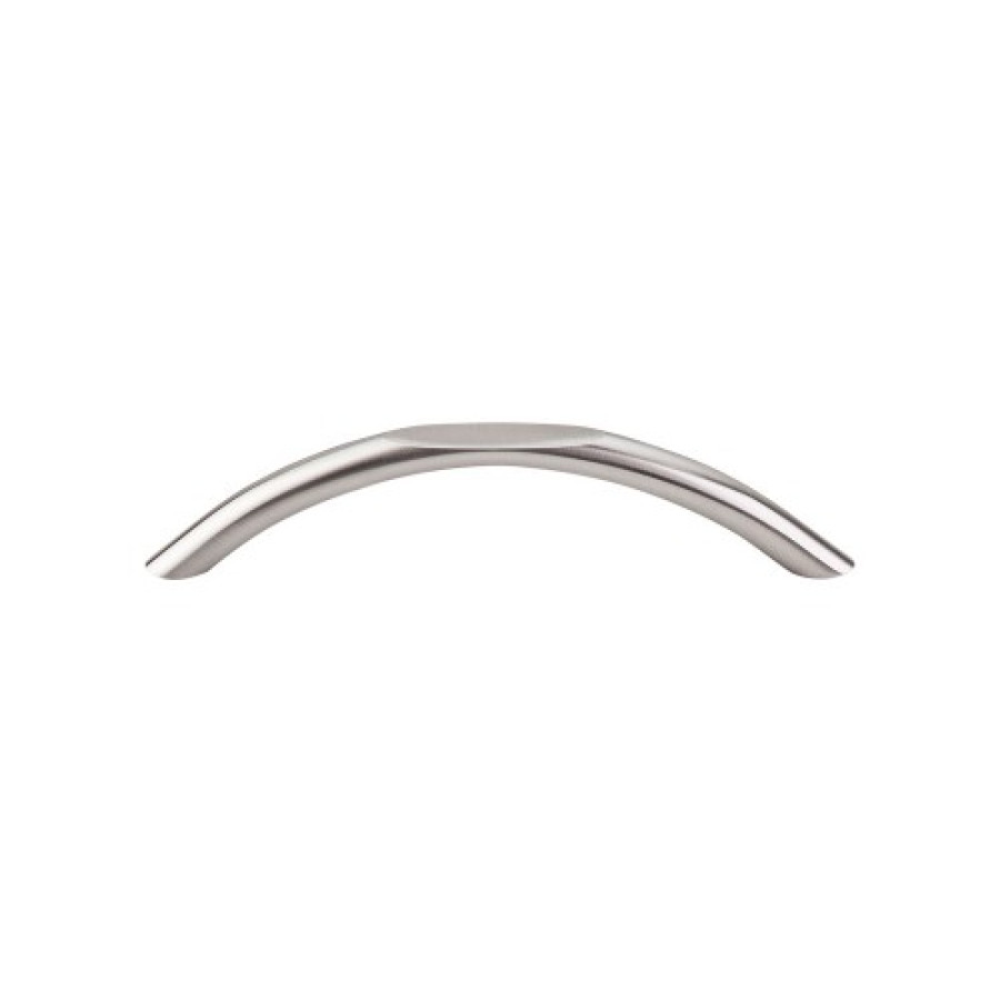 Curved Pull 5 1/16" (c-c) - Brushed Satin Nickel