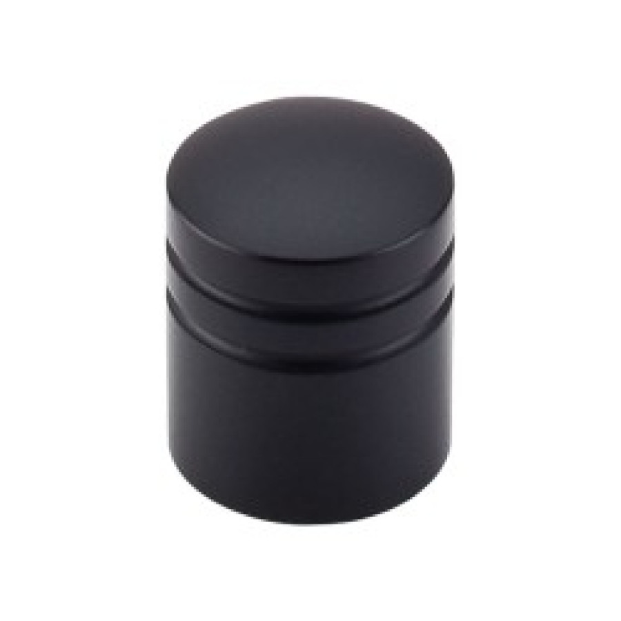 Stacked Knob 1" - Flat Black