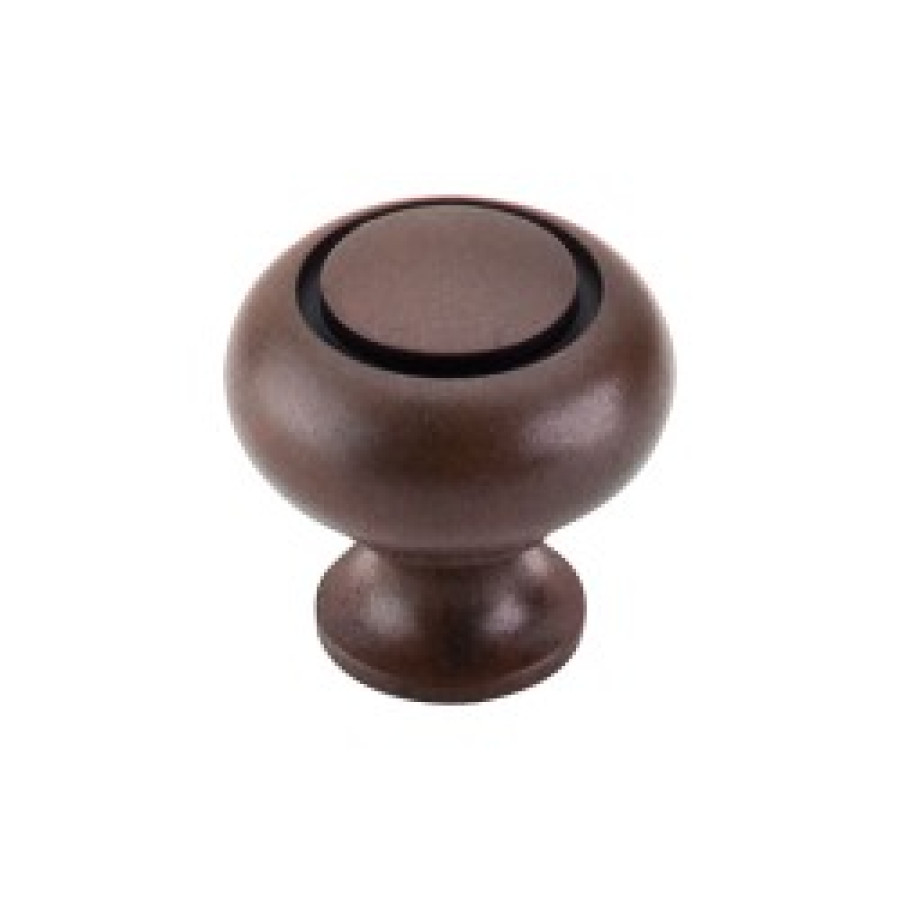 Ring Knob 1 1/4" - Patina Rouge