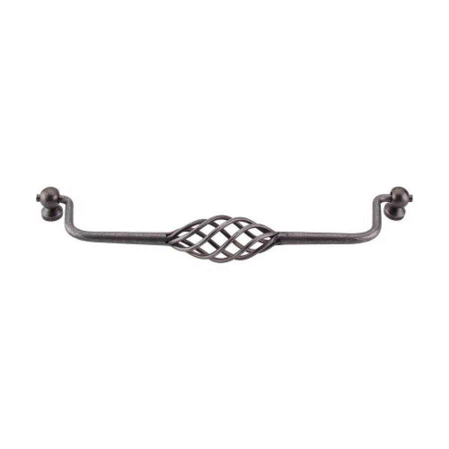 Twisted Wire Drop Pull 8 13/16" (c-c) - Pewter