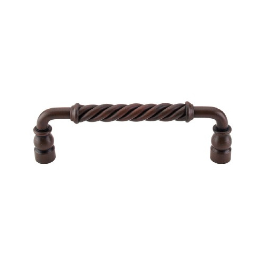 Twisted Bar Pull 6" (c-c) - Patina Rouge