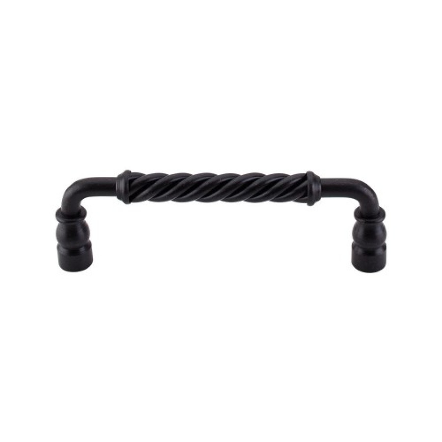 Twisted Bar Pull 6" (c-c) - Patina Black