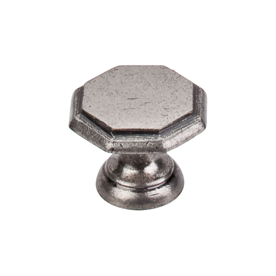 Devon Knob 1 1/4" - Pewter Antique