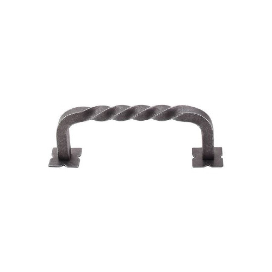 Twist D-Pull w/Backplates 3 3/4" (c-c) - Pewter