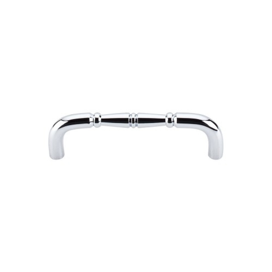 Nouveau Ring Pull 3 3/4" (c-c) - Polished Chrome