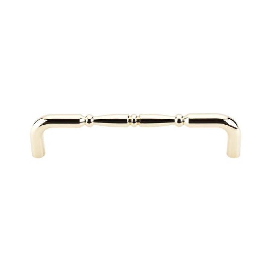 Nouveau Ring Pull 7" (c-c) - Polished Brass