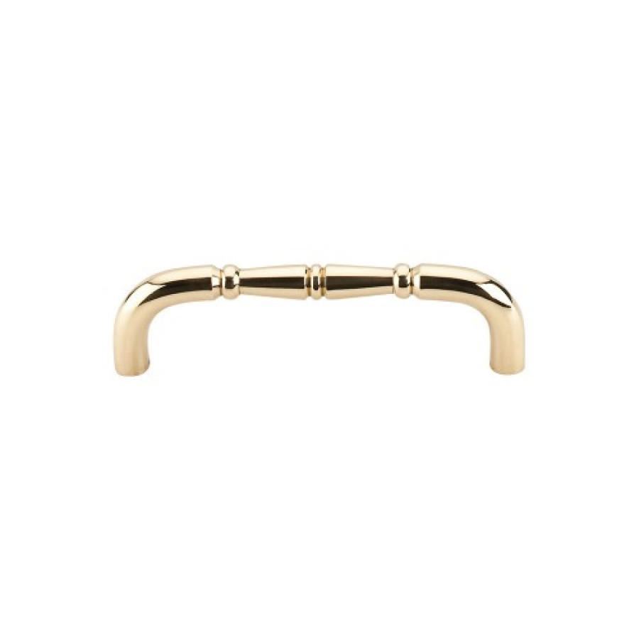 Nouveau Ring Pull 3 3/4" (c-c) - Polished Brass
