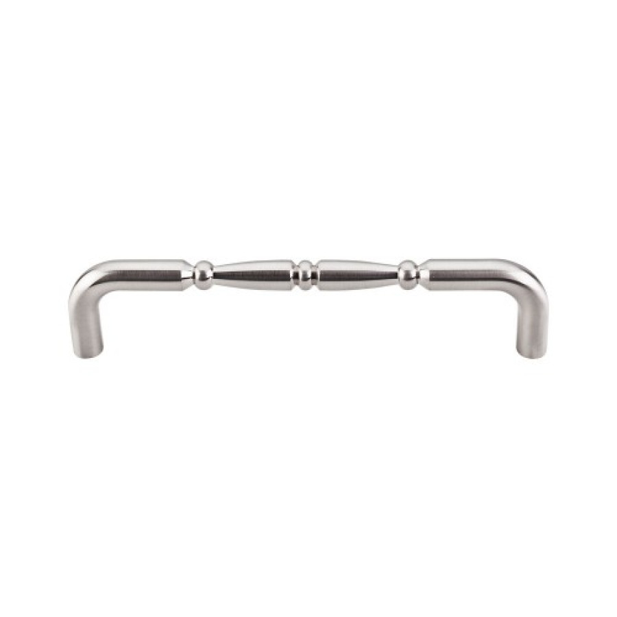 Nouveau Ring Pull 7" (c-c) - Brushed Satin Nickel