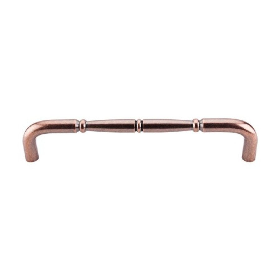 Nouveau Ring Appliance Pull 12" (c-c) - Antique Copper