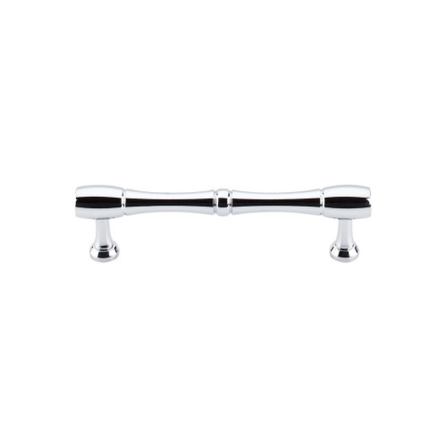 Nouveau Bamboo Pull 3 3/4" (c-c) - Polished Chrome