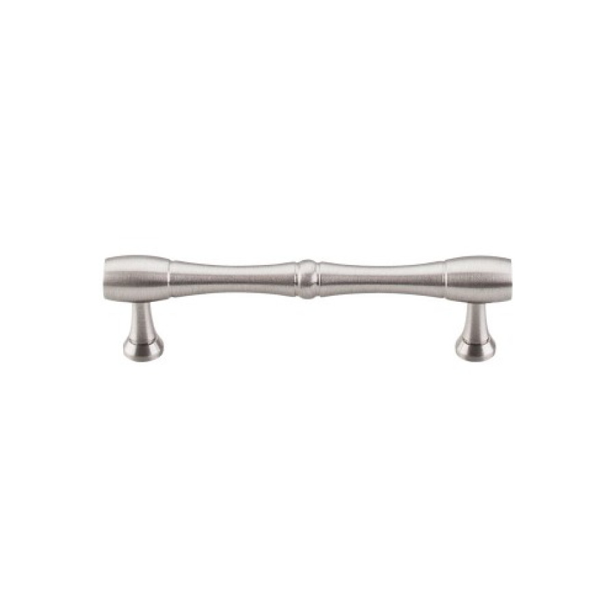 Nouveau Bamboo Pull 3 3/4" (c-c) - Brushed Satin Nickel