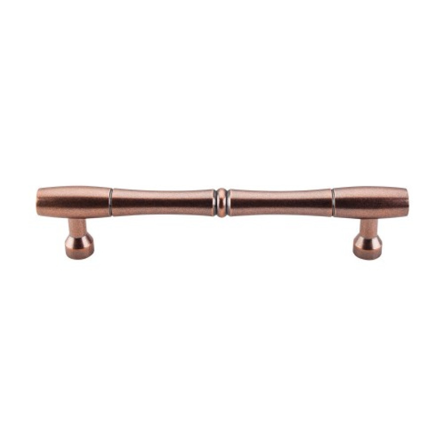Nouveau Bamboo Appliance Pull 8" (c-c) - Antique Copper