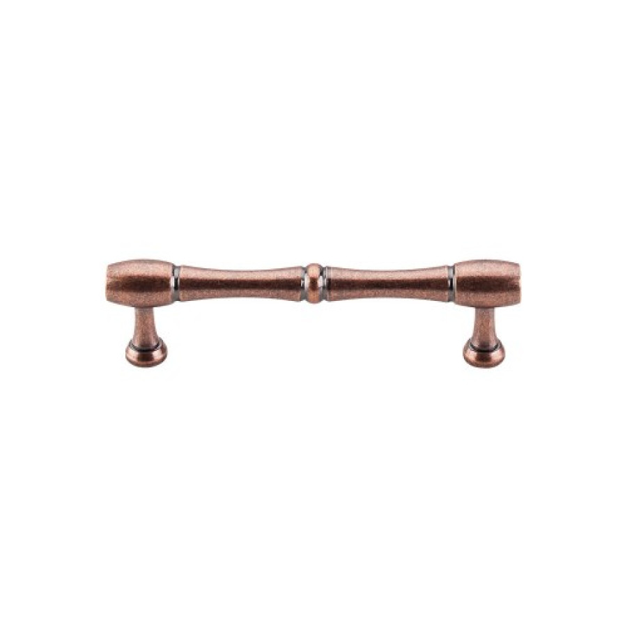 Nouveau Bamboo Pull 3 3/4" (c-c) - Antique Copper