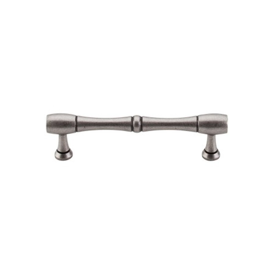 Nouveau Bamboo Pull 3 3/4" (c-c) - Pewter Antique