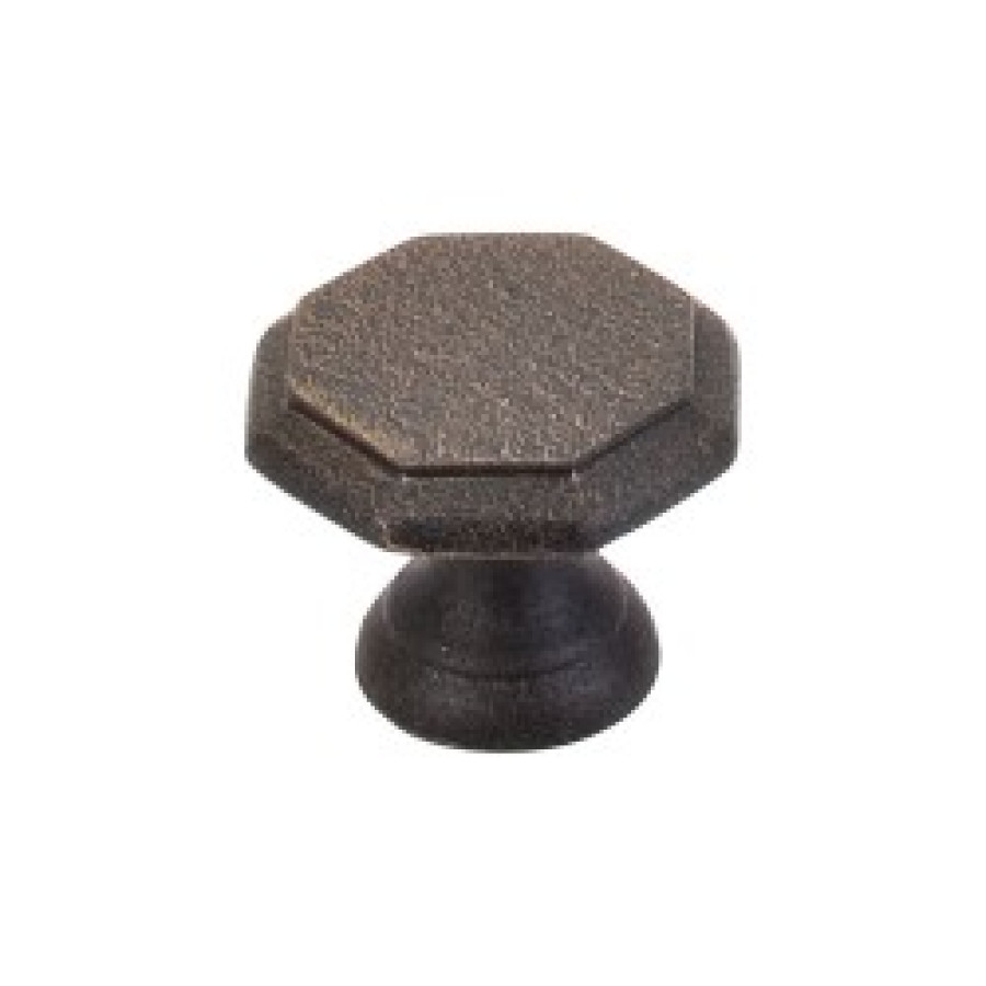 Devon Knob 1 1/4" - Rust