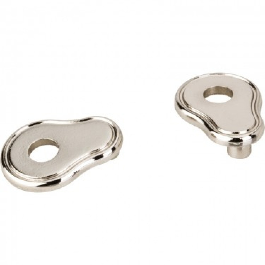 Escutcheons, Satin Nickel, PE02-SN