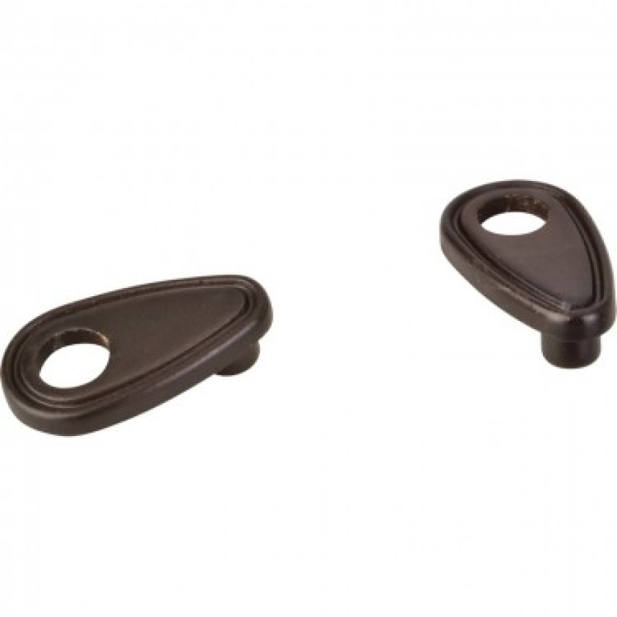 Escutcheons, Antique Brushed Satin Brass, PE08-ABSB